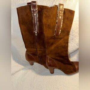 UGG Women's Brown Heeled Boots
